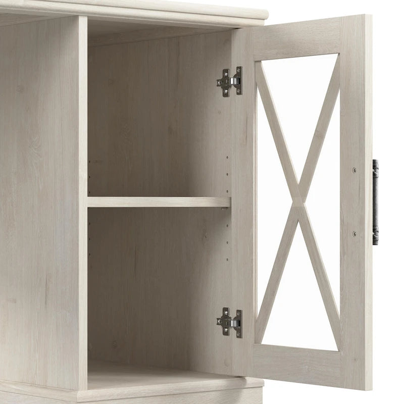 Petite Table d'appoint de ferme avec rangement