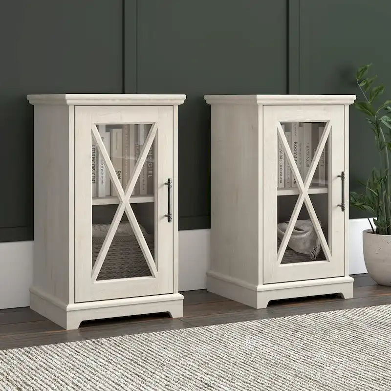Petite Table d'appoint de ferme avec rangement