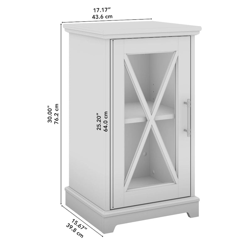 Petite Table d'appoint de ferme avec rangement