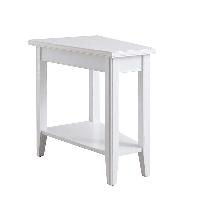 Table d'appoint compensée pour fauteuil inclinable avec étagère de présentation