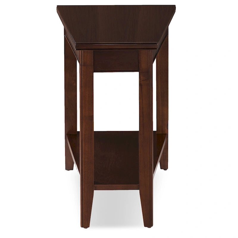 Table d'appoint compensée pour fauteuil inclinable avec étagère de présentation