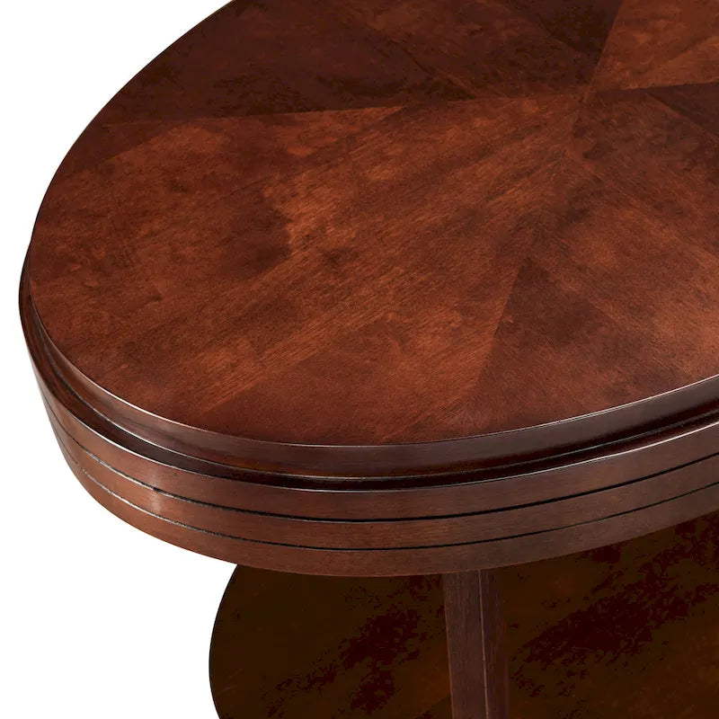Table basse ovale pour appartement/condo