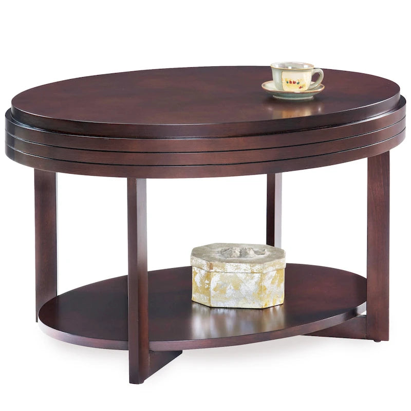 Table basse ovale pour appartement/condo
