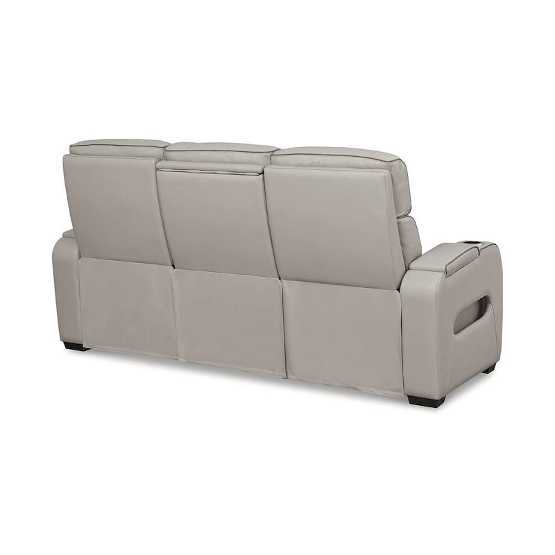 Canapé inclinable électrique avec massage pneumatique, sièges chauffants et port de charge USB